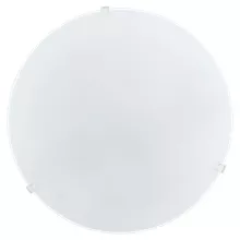 36849  Светильник настенно-потолочный MARS, 1x60W(E27), белый/стекло купить с доставкой по России